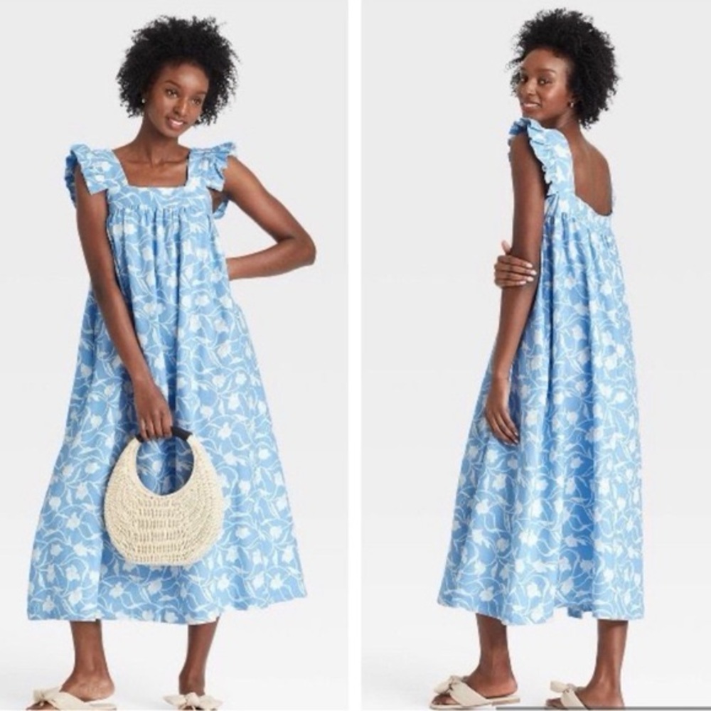 NWT a new day linen dress